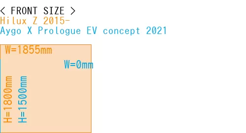 #Hilux Z 2015- + Aygo X Prologue EV concept 2021